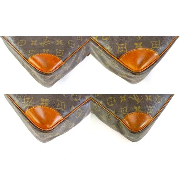 Authentic LOUIS VUITTON Danube GM Monogram Crossbody Shoulder Bag Purse 🇫🇷 - Picture 8 of 12